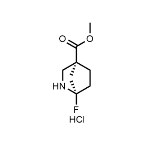 Methyl (1S,4R)-1-fluoro-2-azabicyclo[2.2.1]heptane-4-carboxylate hydrochloride|CS-1371356