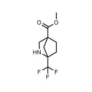 Methyl 1-(trifluoromethyl)-2-azabicyclo[2.2.1]heptane-4-carboxylate|CS-1371358