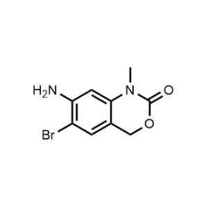 7-Amino-6-bromo-1-methyl-1,4-dihydro-2H-benzo[d][1,3]oxazin-2-one|CS-1371417