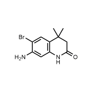 7-Amino-6-bromo-4,4-dimethyl-3,4-dihydroquinolin-2(1H)-one|CS-1371421