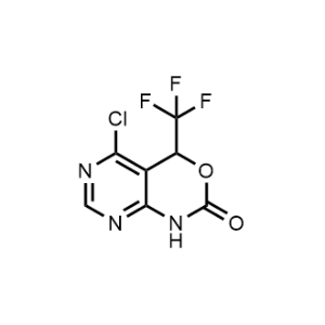 5-Chloro-4-(trifluoromethyl)-1,4-dihydro-2H-pyrimido[4,5-d][1,3]oxazin-2-one|CS-1371425