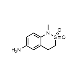 6-Amino-1-methyl-3,4-dihydro-1H-benzo[c][1,2]thiazine 2,2-dioxide|CS-1371430