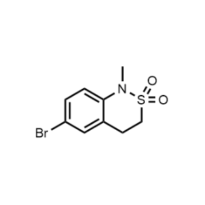 6-Bromo-1-methyl-3,4-dihydro-1H-benzo[c][1,2]thiazine 2,2-dioxide|CS-1371431