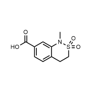 1-Methyl-3,4-dihydro-1H-benzo[c][1,2]thiazine-7-carboxylic acid 2,2-dioxide|CS-1371438