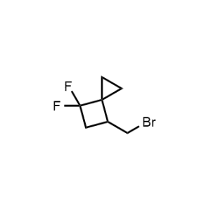 6-(Bromomethyl)-4,4-difluorospiro[2.3]hexane|CS-1371444