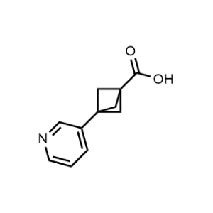 3-(Pyridin-3-yl)bicyclo[1.1.1]pentane-1-carboxylic acid|CS-1371449