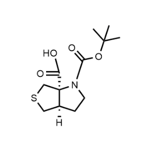 rel-(3aR,6aR)-1-(tert-Butoxycarbonyl)tetrahydro-1H-thieno[3,4-b]pyrrole-6a(6H)-carboxylic acid|CS-1371452