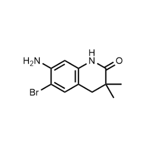 7-Amino-6-bromo-3,3-dimethyl-3,4-dihydroquinolin-2(1H)-one|CS-1371459