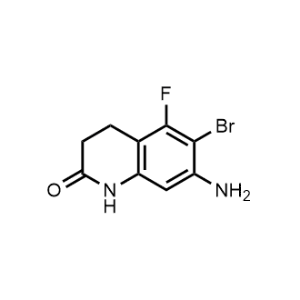 7-Amino-6-bromo-5-fluoro-3,4-dihydroquinolin-2(1H)-one|CS-1371464