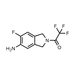 1-(5-Amino-6-fluoroisoindolin-2-yl)-2,2,2-trifluoroethan-1-one|CS-1373232