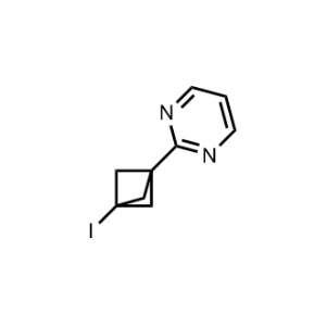 2-(3-Iodobicyclo[1.1.1]pentan-1-yl)pyrimidine|CS-1373343