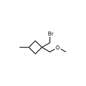 1-(Bromomethyl)-1-(methoxymethyl)-3-methylcyclobutane|CS-1373347