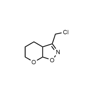 3-(Chloromethyl)-3a,5,6,7a-tetrahydro-4H-pyrano[3,2-d]isoxazole|CS-1373358