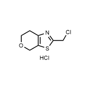 2-(Chloromethyl)-6,7-dihydro-4H-pyrano[4,3-d]thiazole hydrochloride|CS-1373372