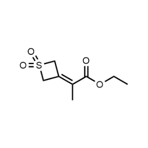 Ethyl 2-(1,1-dioxidothietan-3-ylidene)propanoate|CS-1373403