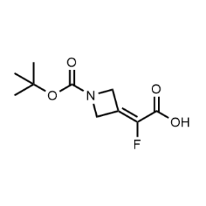2-(1-(tert-Butoxycarbonyl)azetidin-3-ylidene)-2-fluoroacetic acid|CS-1373410