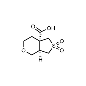 (3aR,7aR)-Tetrahydro-3H-thieno[3,4-c]pyran-7a(1H)-carboxylic acid 2,2-dioxide|CS-1373431