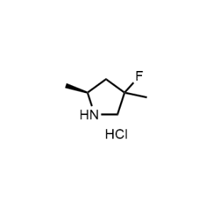 (2S)-4-Fluoro-2,4-dimethylpyrrolidine hydrochloride|CS-1373432
