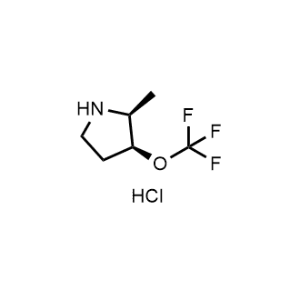 (2S,3S)-2-Methyl-3-(trifluoromethoxy)pyrrolidine hydrochloride|CS-1373438