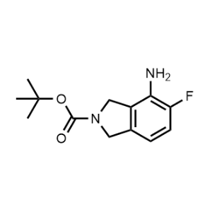 tert-Butyl 4-amino-5-fluoroisoindoline-2-carboxylate|CS-1373443