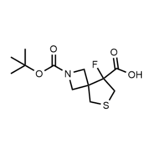 2-(tert-Butoxycarbonyl)-8-fluoro-6-thia-2-azaspiro[3.4]octane-8-carboxylic acid|CS-1373450