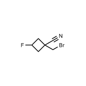 1-(Bromomethyl)-3-fluorocyclobutane-1-carbonitrile|CS-1373453