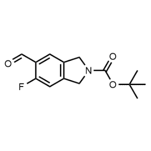 tert-Butyl 5-fluoro-6-formylisoindoline-2-carboxylate|CS-1373455