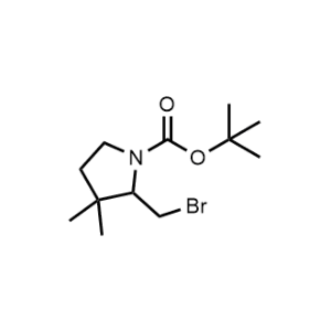 tert-Butyl 2-(bromomethyl)-3,3-dimethylpyrrolidine-1-carboxylate|CS-1373475