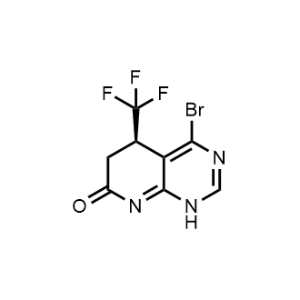 (R)-4-Bromo-5-(trifluoromethyl)-5,6-dihydropyrido[2,3-d]pyrimidin-7(1H)-one|CS-1373496