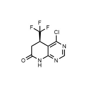 (R)-4-Chloro-5-(trifluoromethyl)-5,8-dihydropyrido[2,3-d]pyrimidin-7(6H)-one|CS-1373497