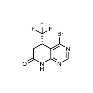 (S)-4-Bromo-5-(trifluoromethyl)-5,8-dihydropyrido[2,3-d]pyrimidin-7(6H)-one|CS-1373499