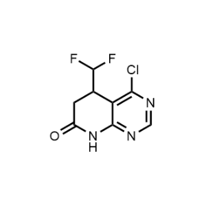 4-Chloro-5-(difluoromethyl)-5,8-dihydropyrido[2,3-d]pyrimidin-7(6H)-one|CS-1373501
