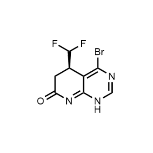 (R)-4-Bromo-5-(difluoromethyl)-5,6-dihydropyrido[2,3-d]pyrimidin-7(1H)-one|CS-1373502