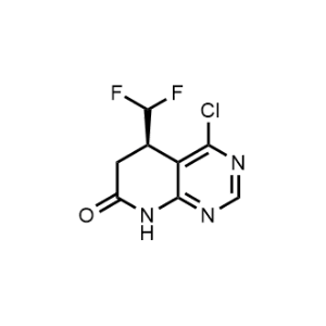 (R)-4-Chloro-5-(difluoromethyl)-5,8-dihydropyrido[2,3-d]pyrimidin-7(6H)-one|CS-1373503