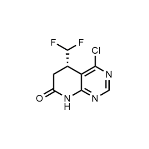 (S)-4-Chloro-5-(difluoromethyl)-5,8-dihydropyrido[2,3-d]pyrimidin-7(6H)-one|CS-1373504