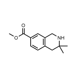 Methyl 3,3-dimethyl-1,2,3,4-tetrahydroisoquinoline-7-carboxylate|CS-1373510