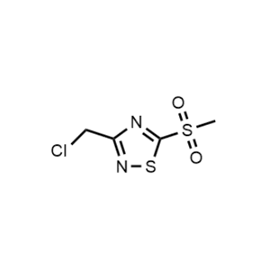 3-(Chloromethyl)-5-(methylsulfonyl)-1,2,4-thiadiazole|CS-1373513