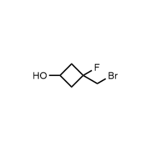 3-(Bromomethyl)-3-fluorocyclobutan-1-ol|CS-1373518