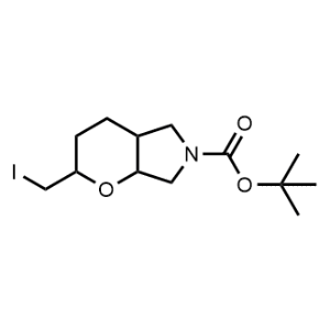tert-Butyl 2-(iodomethyl)hexahydropyrano[2,3-c]pyrrole-6(2H)-carboxylate|CS-1373549