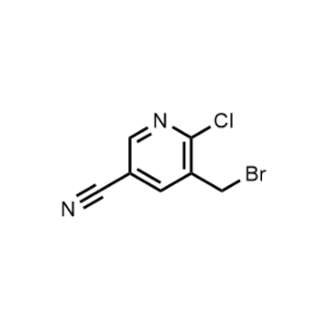5-(Bromomethyl)-6-chloronicotinonitrile|CS-1373556