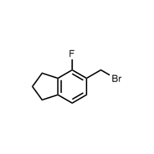 5-(Bromomethyl)-4-fluoro-2,3-dihydro-1H-indene|CS-1373557