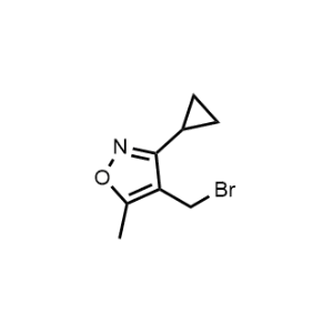 4-(Bromomethyl)-3-cyclopropyl-5-methylisoxazole|CS-1373559