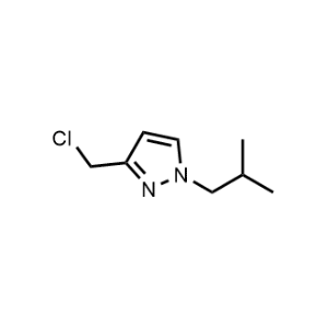 3-(Chloromethyl)-1-isobutyl-1H-pyrazole|CS-1373560