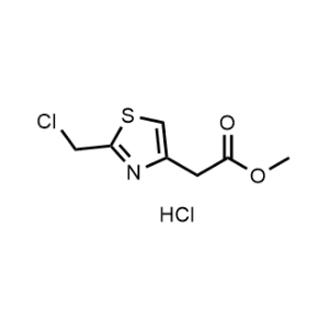 Methyl 2-(2-(chloromethyl)thiazol-4-yl)acetate hydrochloride|CS-1373571