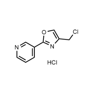 4-(Chloromethyl)-2-(pyridin-3-yl)oxazole hydrochloride|CS-1373573