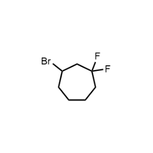 3-Bromo-1,1-difluorocycloheptane|CS-1373589
