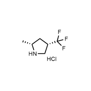 rel-(2R,4S)-2-Methyl-4-(trifluoromethyl)pyrrolidine hydrochloride|CS-1373590