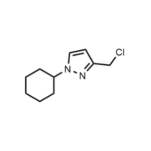 3-(Chloromethyl)-1-cyclohexyl-1H-pyrazole|CS-1373598