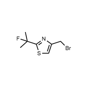 4-(Bromomethyl)-2-(2-fluoropropan-2-yl)thiazole|CS-1373633