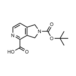 2-(tert-Butoxycarbonyl)-2,3-dihydro-1H-pyrrolo[3,4-c]pyridine-4-carboxylic acid|CS-1373636